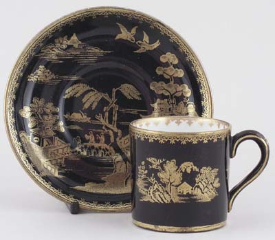 Coffee Can and Saucer c1920